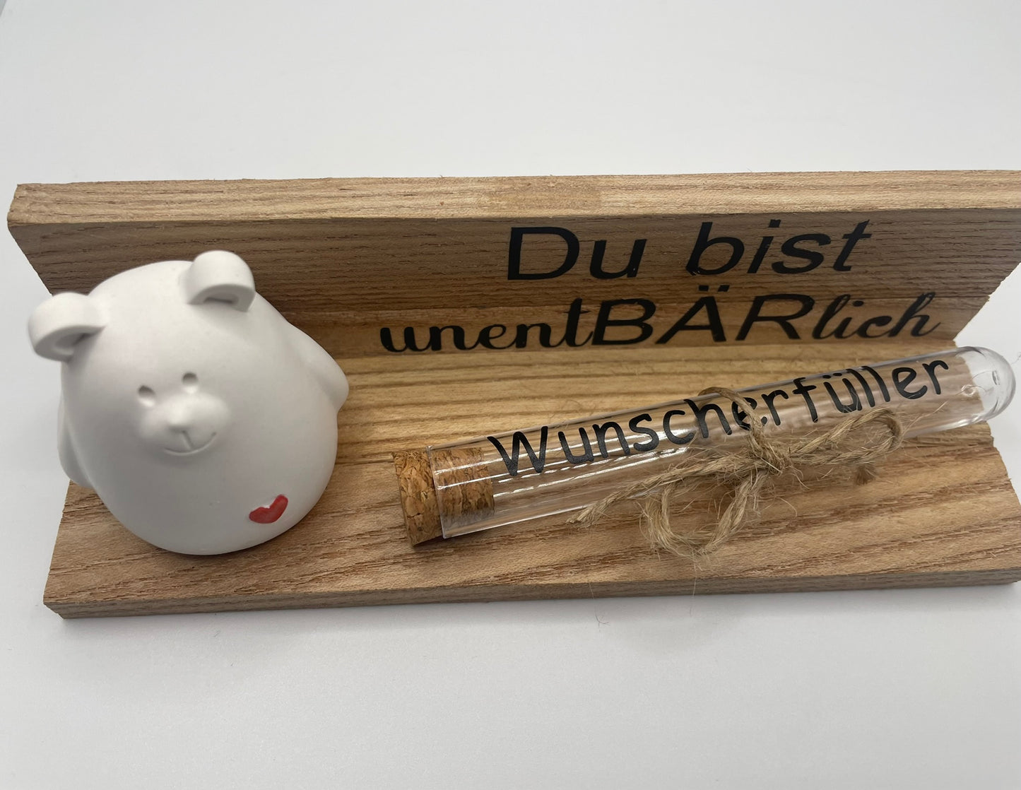 🐻 Geschenk-Set „Du bist unentBÄRlich“ mit Wunscherfüller 🎁