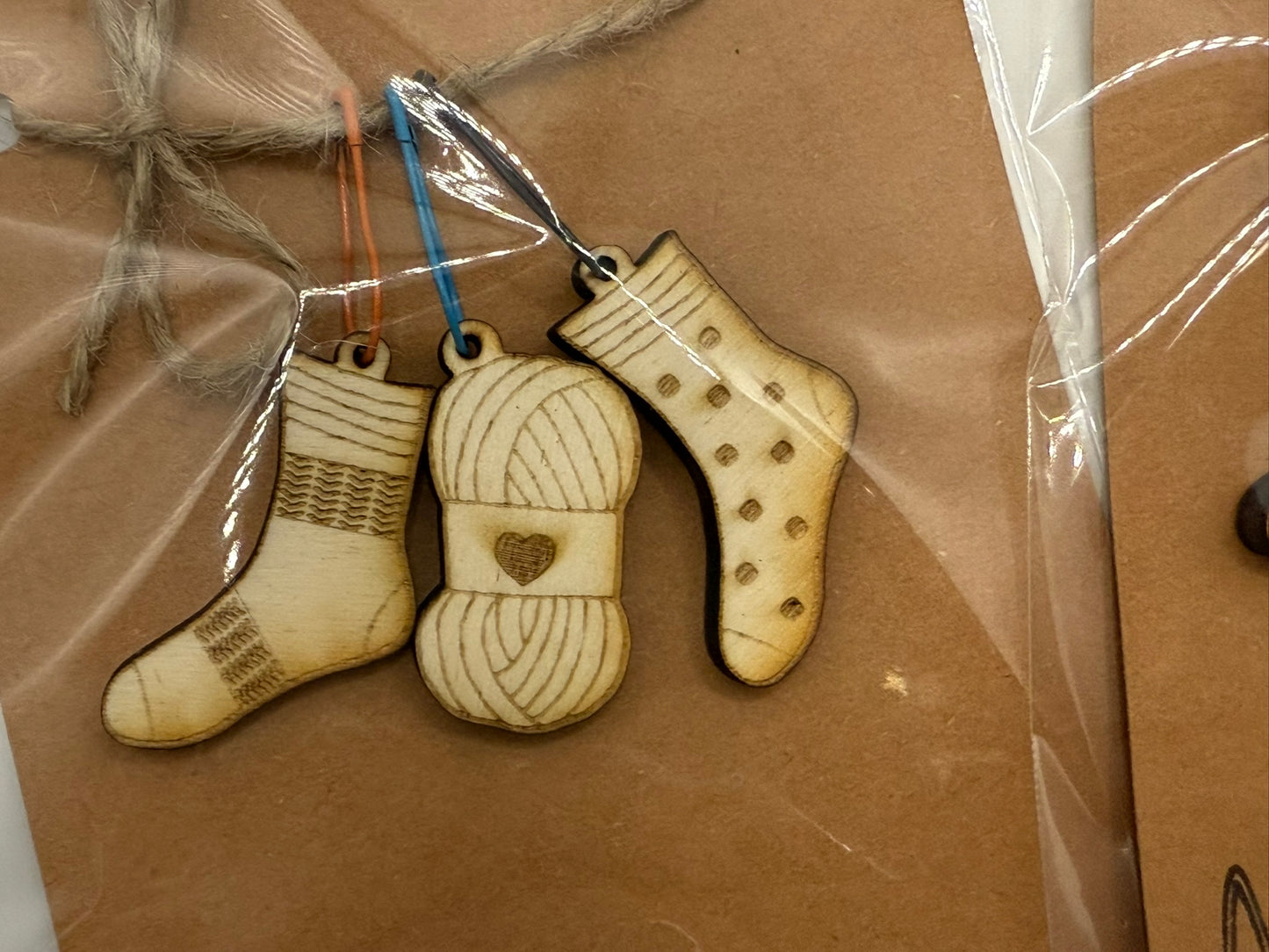 🧶 „Maschenmarkierer – Sockenliebe (Set)“