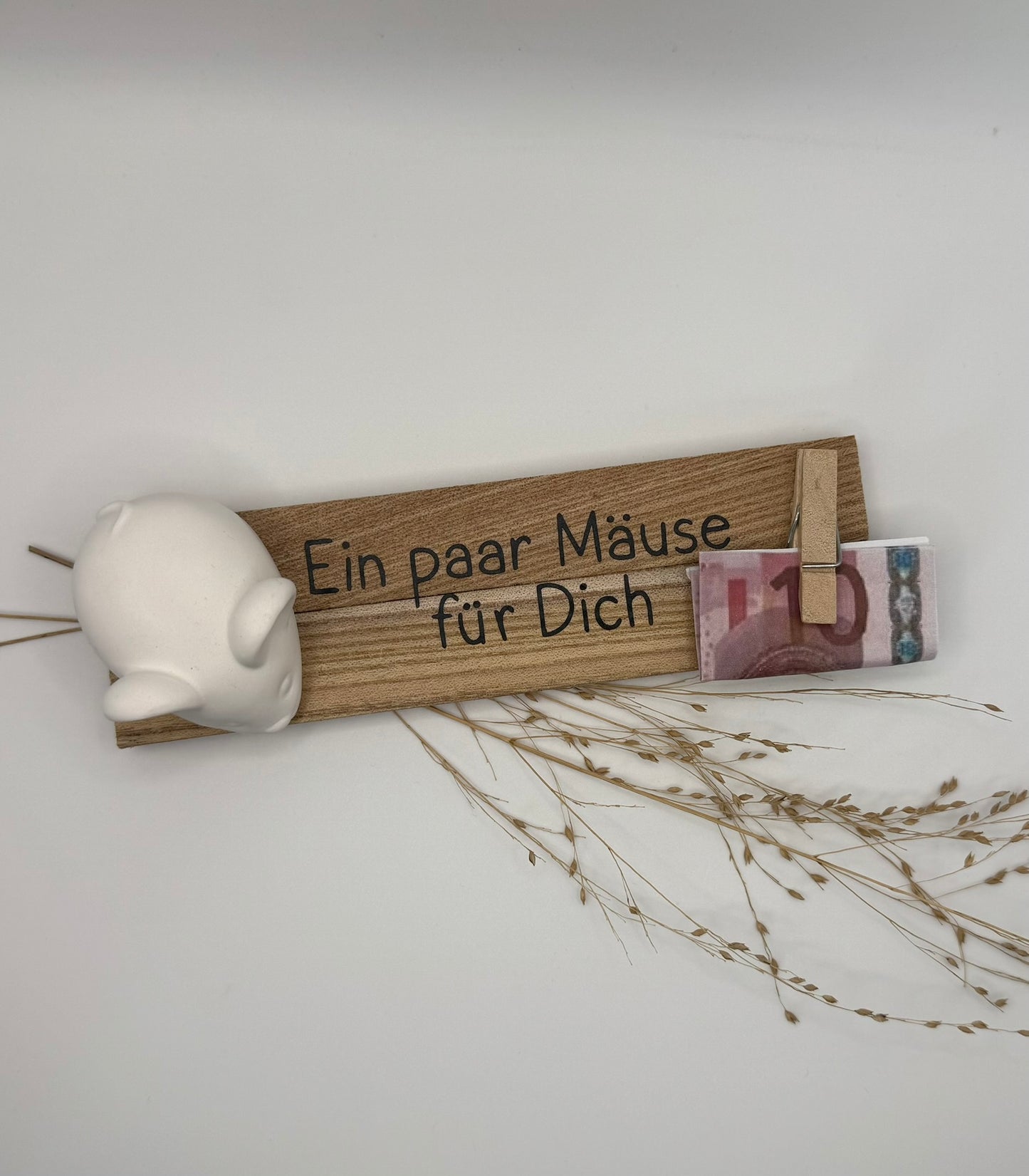 🐭 Geldgeschenk „Ein paar Mäuse für Dich“ 🪵