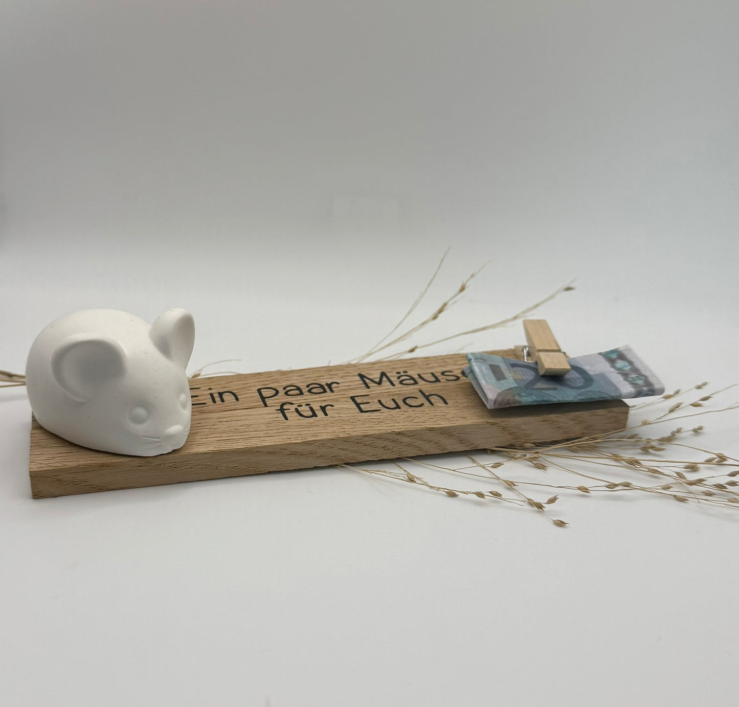 🐭 Geldgeschenk „Ein paar Mäuse für Euch“ 🪵