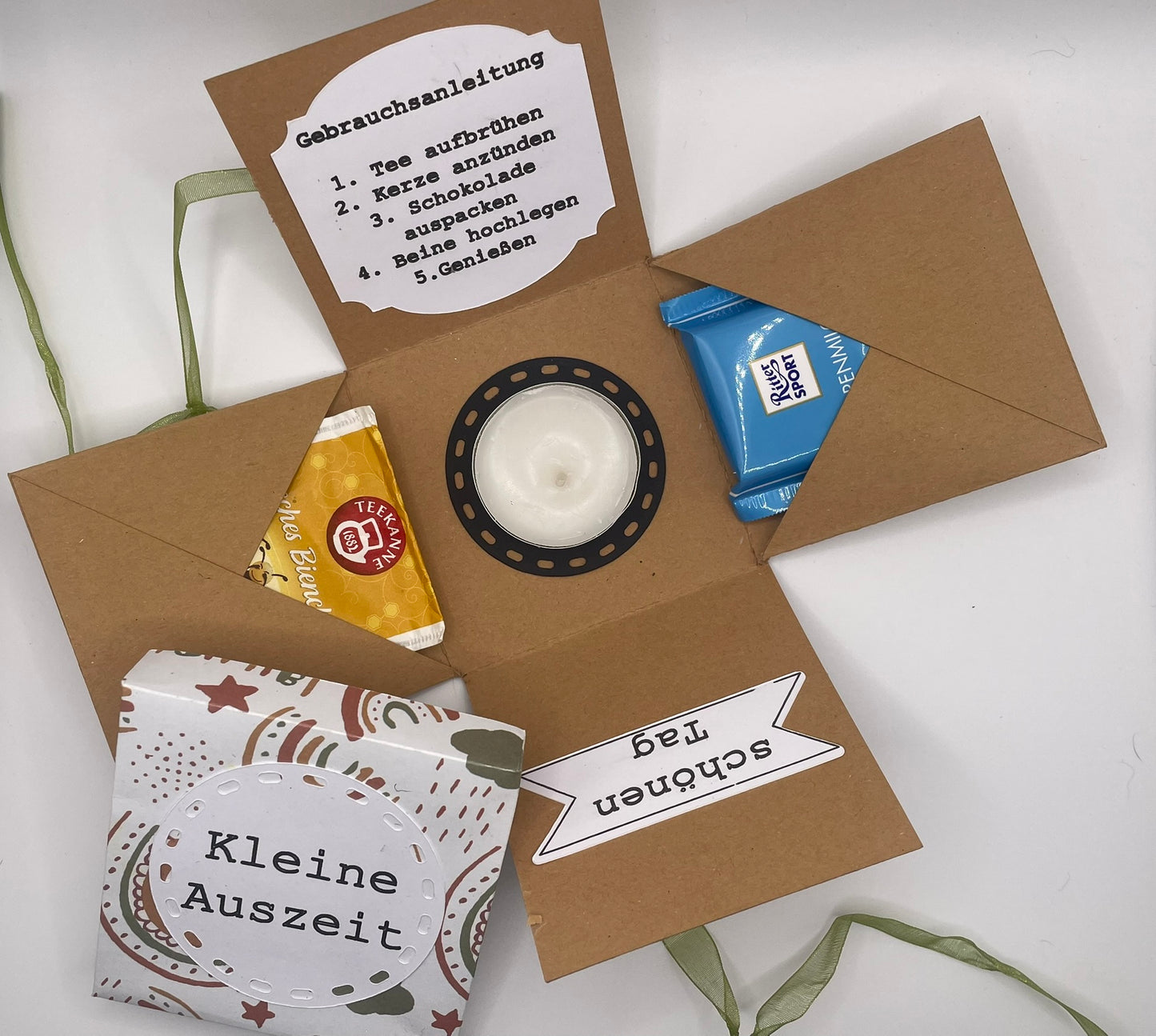🌿 „Kleine Auszeit“-Box – Wellness-Moment zum Verschenken