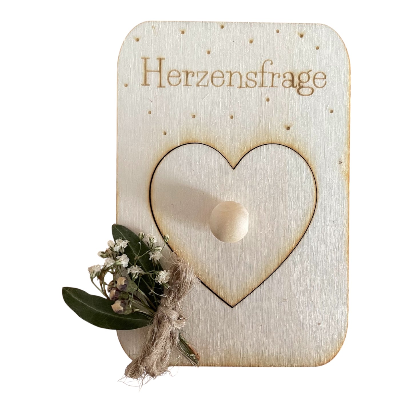 💍 „Herzensfrage aus Holz – Willst du meine Trauzeugin sein?“
