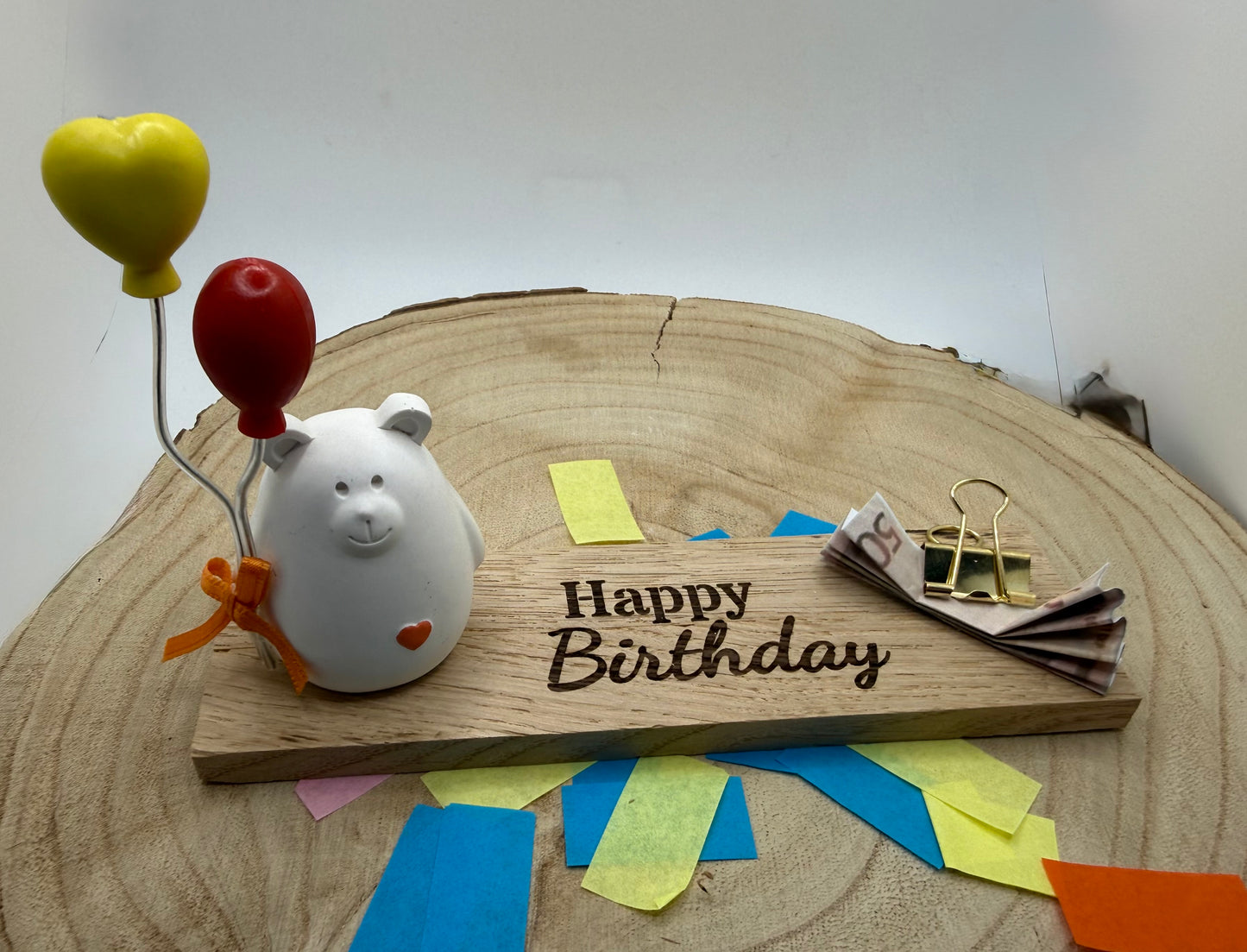 🎈 Geburtstagsbärchen – Geld & Grüße mit Herz verschenken 🎈