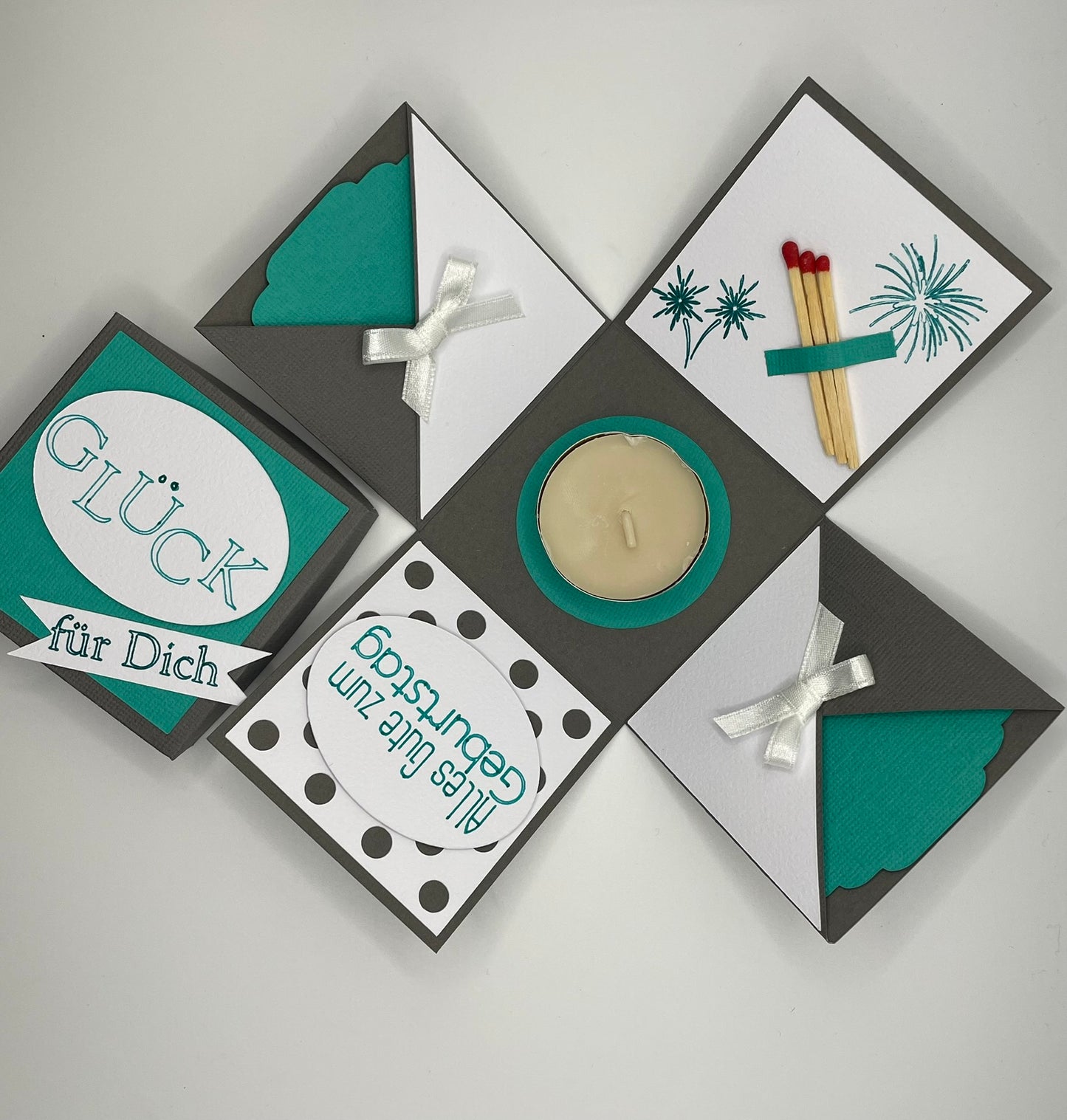 🎁 Explosionsbox „Glück für Dich“ – Geburtstagsedition