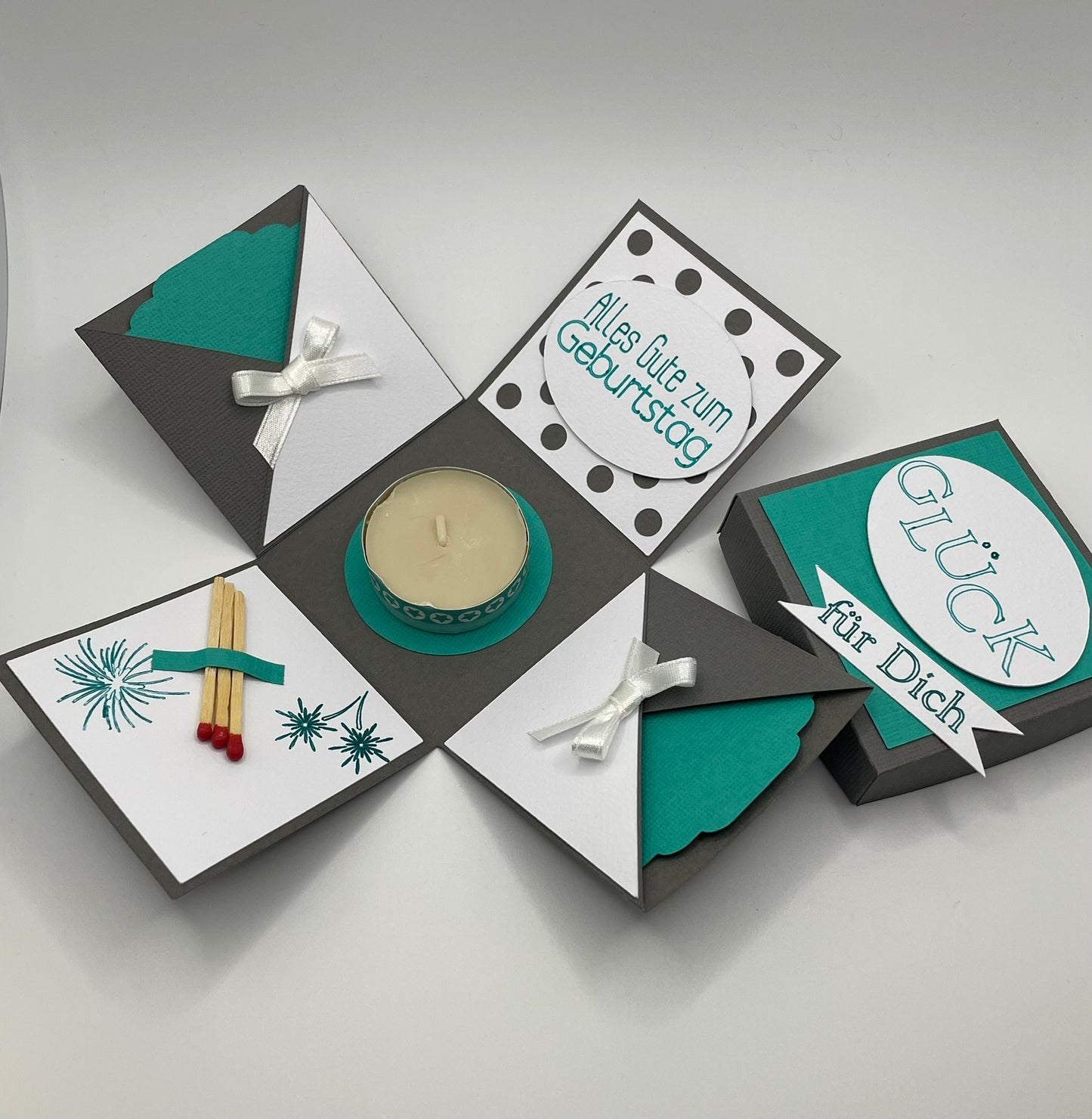 🎁 Explosionsbox „Glück für Dich“ – Geburtstagsedition