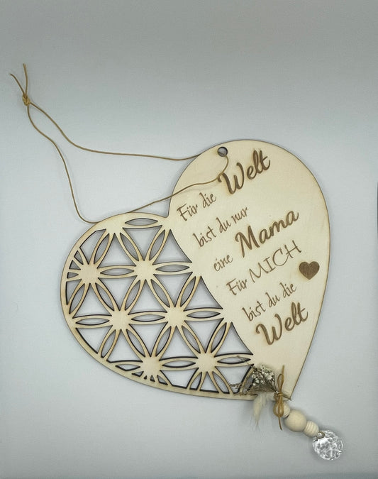 ☀️ Sonnenfänger „Herz Muttertag“ 💖