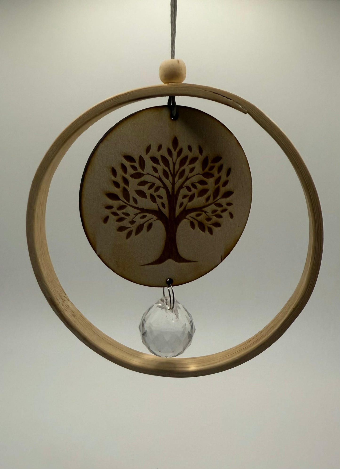 Holzring „Familie – Miteinander leben, zueinander halten, füreinander da sein“ 💕🏡✨