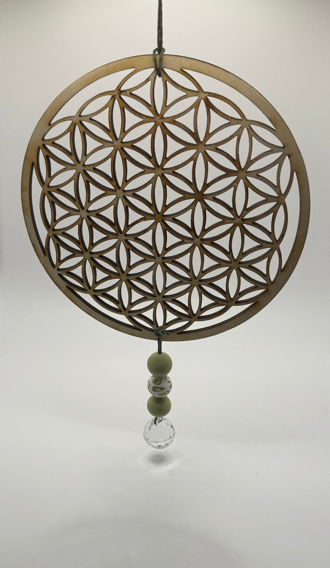 Holzornament „Blume des Lebens“ 🌺🔆