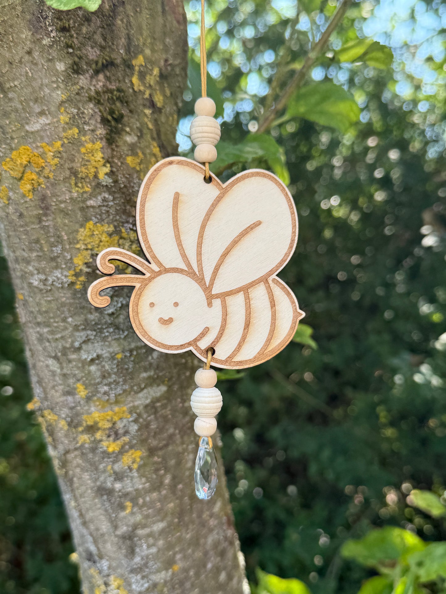 🦋✨ Holz-Schmetterling „Frühlingszauber“