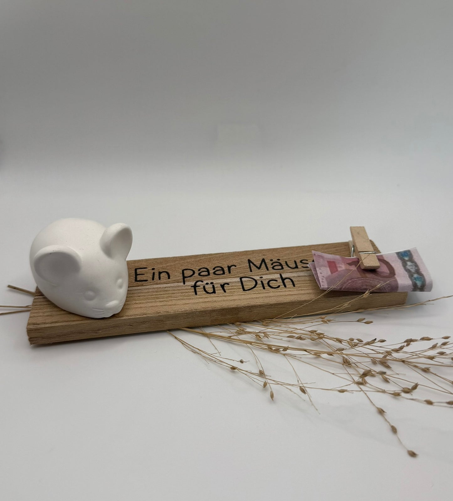 🐭 Geldgeschenk „Ein paar Mäuse für Dich“ 🪵