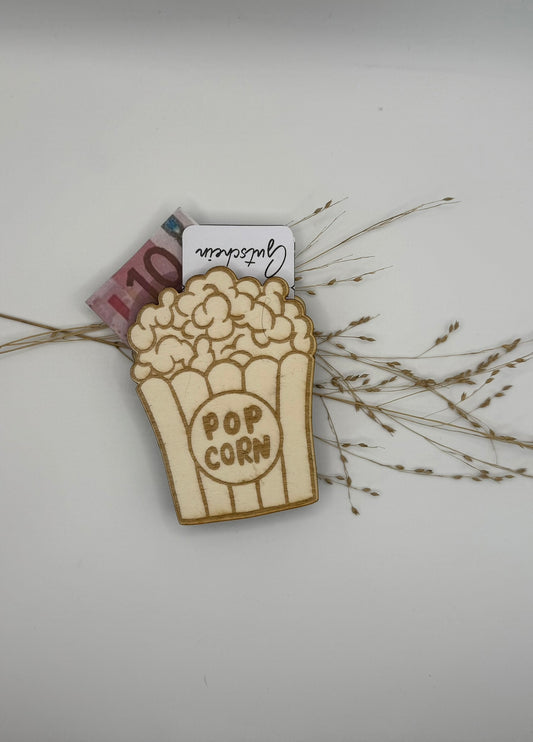 „Popcorn & ein paar Kröten“ – Kreatives Mini-Geldgeschenk für Kinogutscheine & Co 🎬💶