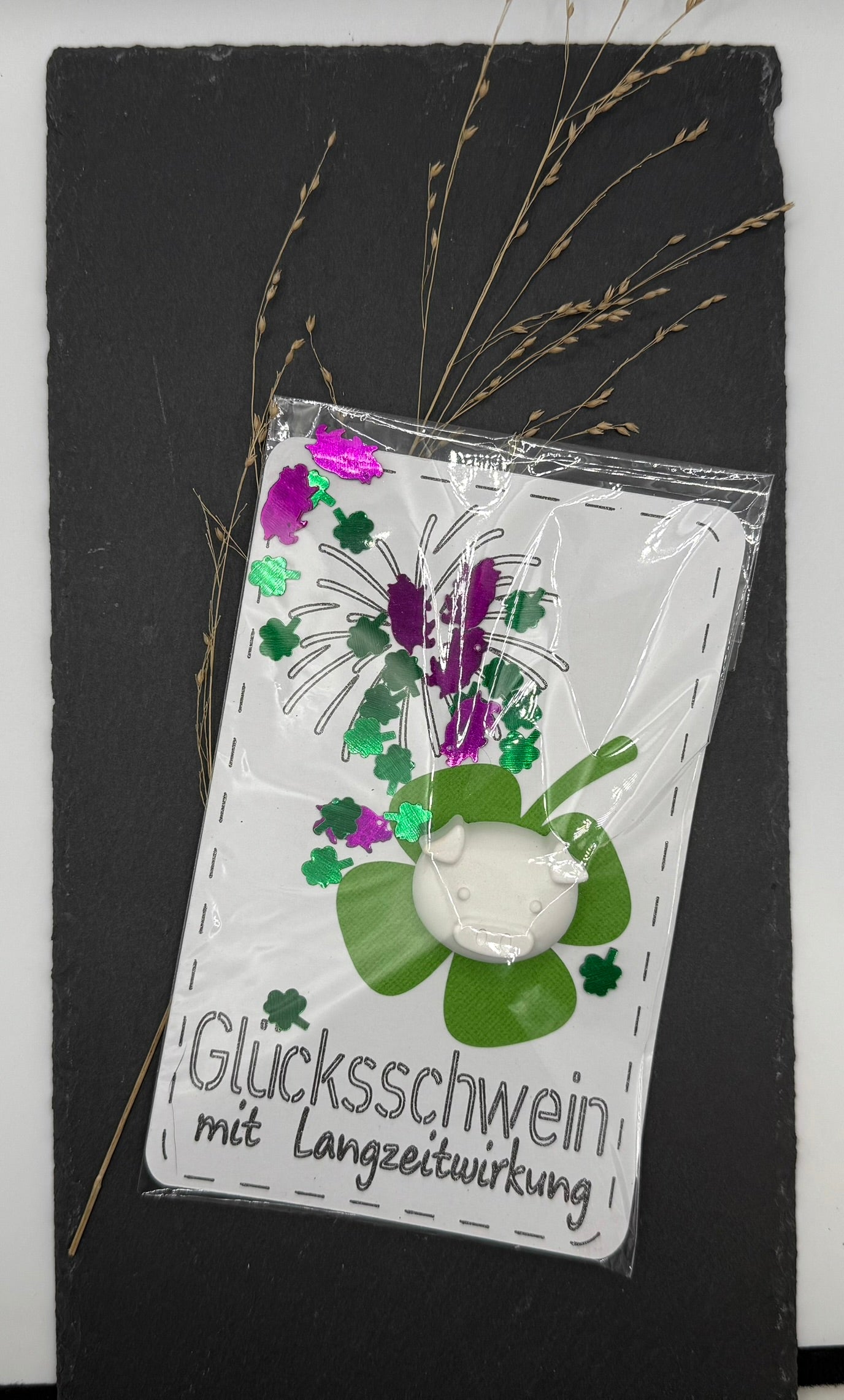 Glücksschwein mit Langzeitwirkung – Deko & Geschenk aus Gips 🎉