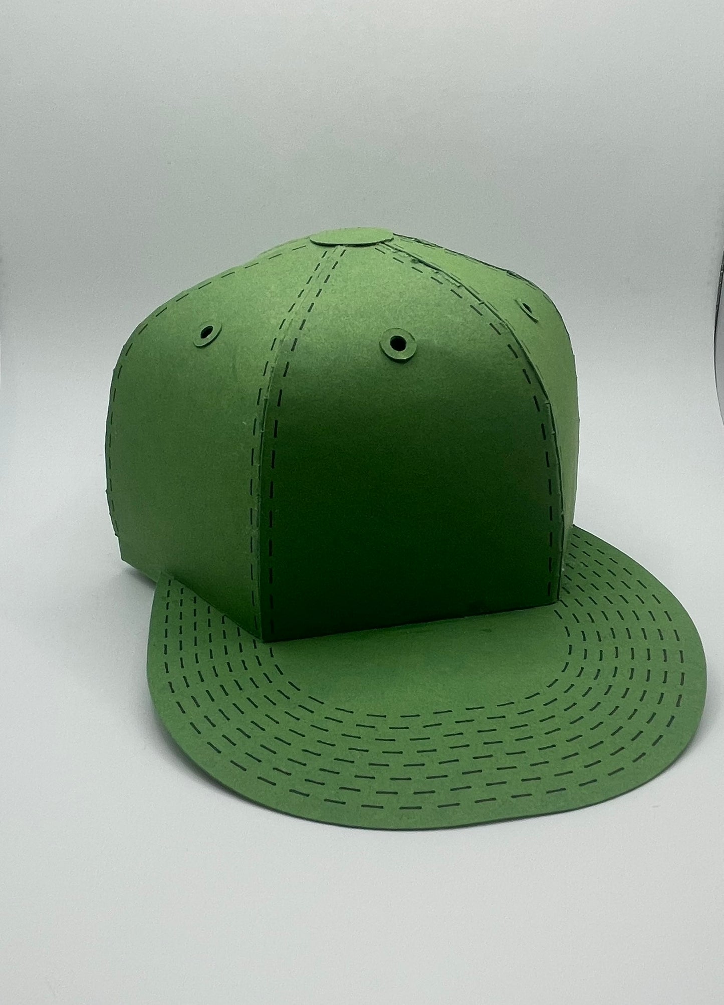 🧢Originelle Geschenkbox in Form einer Baseballkappe – Grün